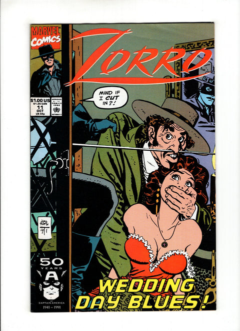 Zorro (Marvel) #11 (1991) Buy & Sell Comics Online Comic Shop Toronto Canada