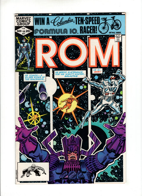 ROM, Vol. 1 (Marvel) #27 (1981) Buy & Sell Comics Online Comic Shop Toronto Canada