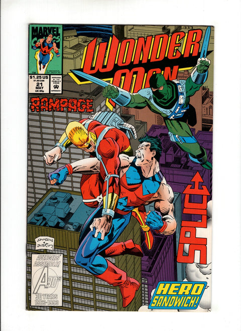 Wonder Man, Vol. 2 #21 (1993) Buy & Sell Comics Online Comic Shop Toronto Canada