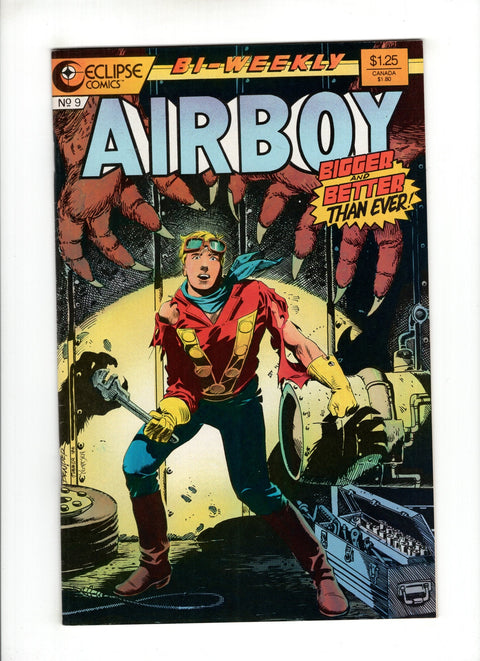 Airboy #9 (1986) Buy & Sell Comics Online Comic Shop Toronto Canada