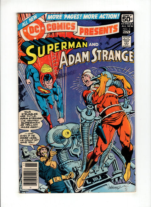DC Comics Presents, Vol. 1 #3 (1978) Newsstand Buy & Sell Comics Online Comic Shop Toronto Canada