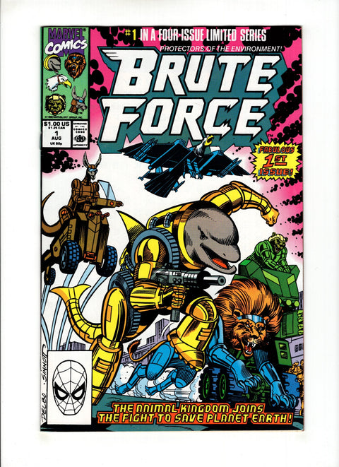 Brute Force #1 (1990) Buy & Sell Comics Online Comic Shop Toronto Canada