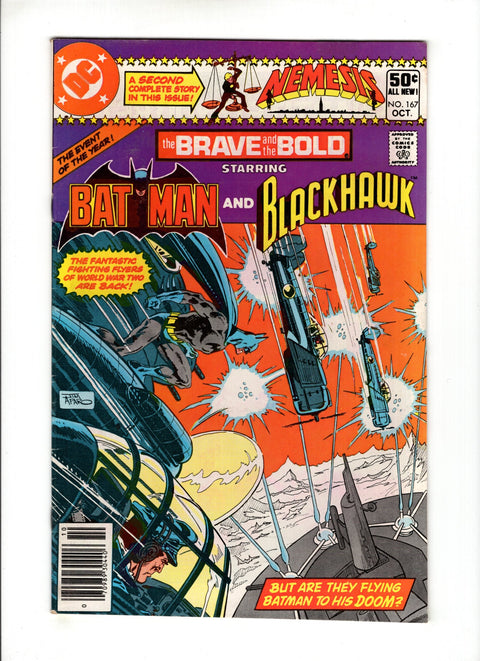 The Brave and the Bold, Vol. 1 #167 (1980) Newsstand Buy & Sell Comics Online Comic Shop Toronto Canada