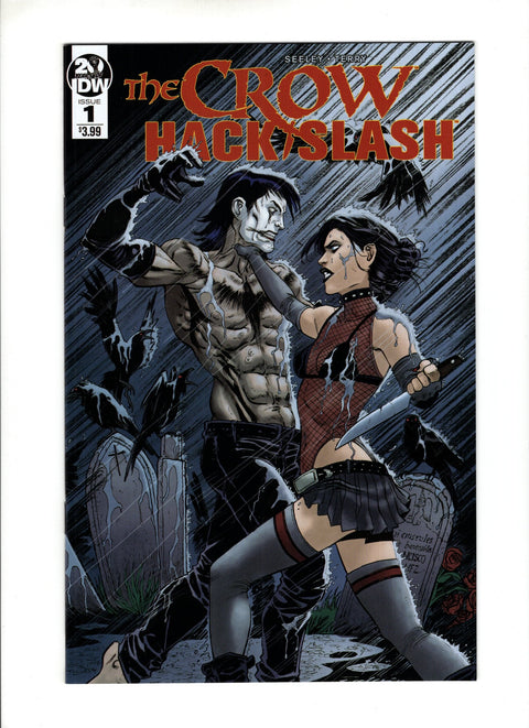 The Crow vs. Hack / Slash #1 (Cvr A) (2019) Tim Seeley & Jim Terry Cover A Tim Seeley & Jim Terry Cover Buy & Sell Comics Online Comic Shop Toronto Canada