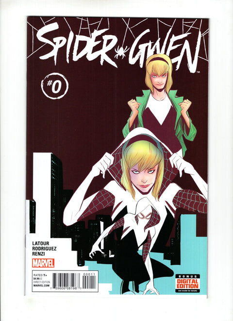 Spider-Gwen, Vol. 2 #0 (Cvr A) (2015) Robbi Rodriguez A Robbi Rodriguez Buy & Sell Comics Online Comic Shop Toronto Canada