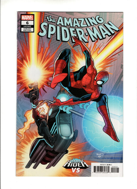 The Amazing Spider-Man, Vol. 5 #6 (Cvr B) (2018) Paul Renaud Cosmic Ghost Rider VS Variant Cover B Paul Renaud Cosmic Ghost Rider VS Variant Cover Buy & Sell Comics Online Comic Shop Toronto Canada