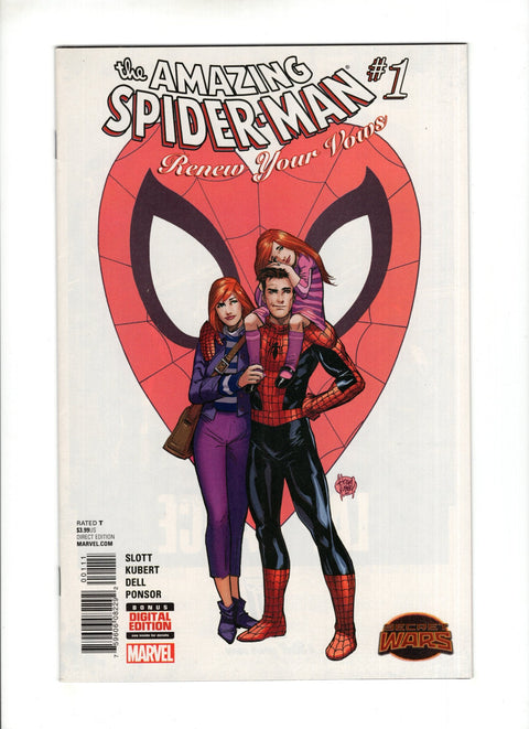 The Amazing Spider-Man: Renew Your Vows, Vol. 1 #1 (Cvr A) (2015) Adam Kubert Cover A Adam Kubert Cover Buy & Sell Comics Online Comic Shop Toronto Canada