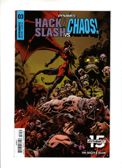 Hack / Slash Vs. Chaos! #3 (Cvr C) (2019) Kyle Hotz Variant C Kyle Hotz Variant Buy & Sell Comics Online Comic Shop Toronto Canada