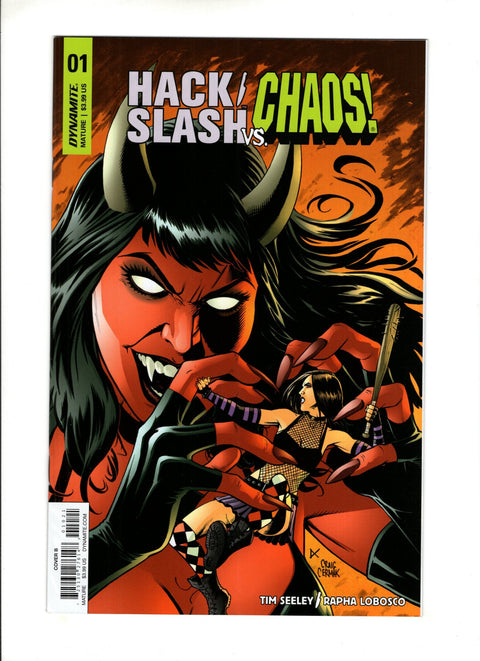 Hack / Slash Vs. Chaos! #1 (Cvr B) (2018) Craig Cermak Variant B Craig Cermak Variant Buy & Sell Comics Online Comic Shop Toronto Canada