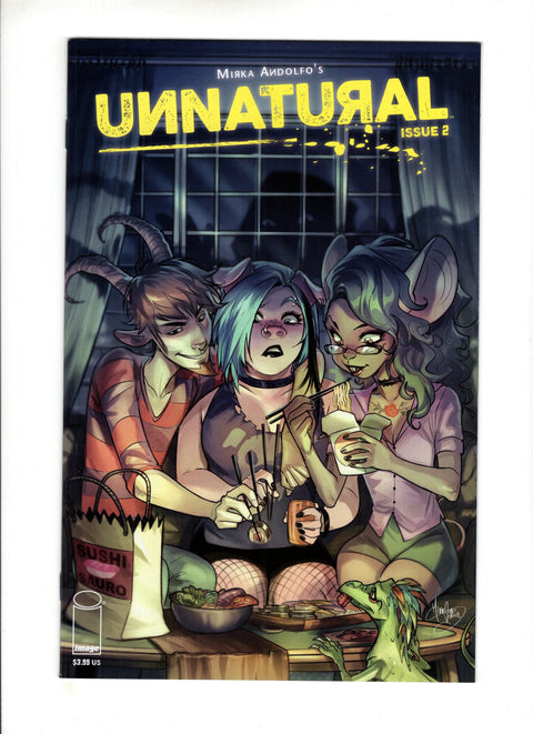 Unnatural #2 (Cvr A) (2018) Mirka Andolfo Cover A Mirka Andolfo Cover Buy & Sell Comics Online Comic Shop Toronto Canada