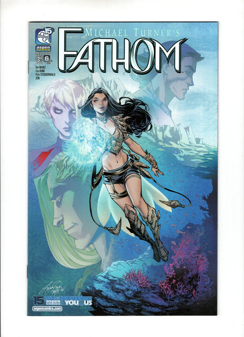 Michael Turner's Fathom, Vol. 7 #6 (Cvr A) (2019) Siya Oum & Peter Steigerwald Cover A Siya Oum & Peter Steigerwald Cover Buy & Sell Comics Online Comic Shop Toronto Canada