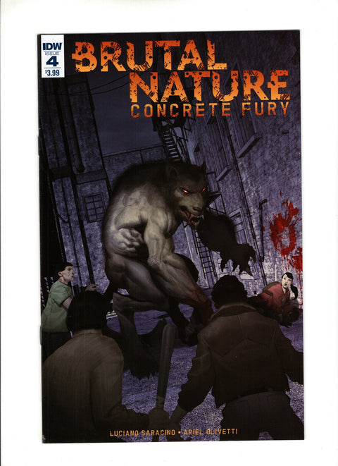 Brutal Nature: Concrete Fury #4 (Cvr A) (2017) Ariel Olivetti Cover A Ariel Olivetti Cover Buy & Sell Comics Online Comic Shop Toronto Canada