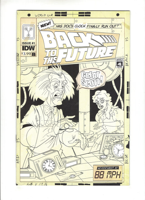 Back To The Future: Tales from the Time Train #1 (Cvr B) (2017) Philip Murphy Artists Edition Variant B Philip Murphy Artists Edition Variant Buy & Sell Comics Online Comic Shop Toronto Canada