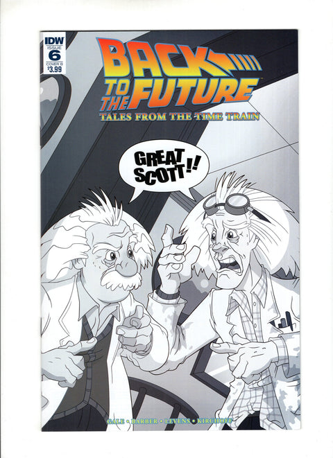 Back To The Future: Tales from the Time Train #6 (Cvr B) (2018) Philip Murphy Variant B Philip Murphy Variant Buy & Sell Comics Online Comic Shop Toronto Canada
