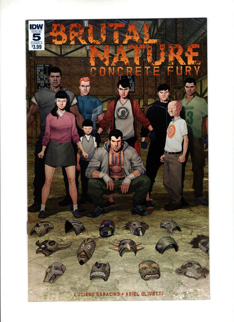 Brutal Nature: Concrete Fury #5 (Cvr A) (2017) Ariel Olivetti Cover A Ariel Olivetti Cover Buy & Sell Comics Online Comic Shop Toronto Canada