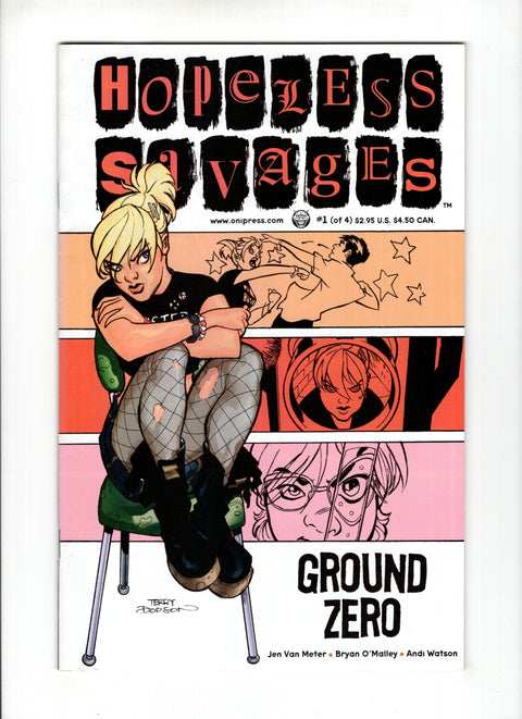 Hopeless Savages: Ground Zero #1 (2002) Buy & Sell Comics Online Comic Shop Toronto Canada