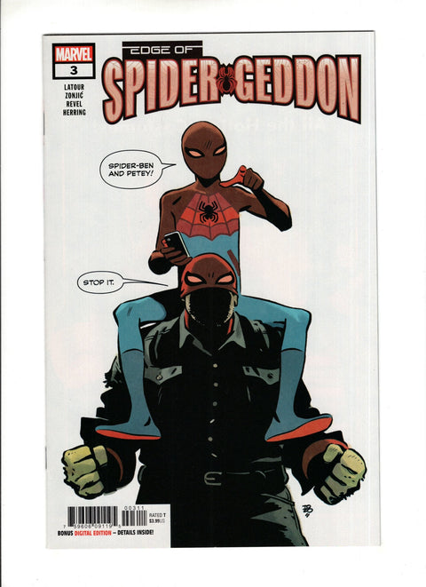 Edge of Spider-Geddon #3 (Cvr A) (2018) Tonci Zonjic Cover A Tonci Zonjic Cover Buy & Sell Comics Online Comic Shop Toronto Canada