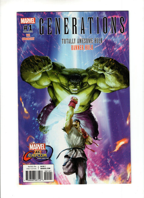 Generations: Banner Hulk & Totally Awesome Hulk #1 (Cvr D) (2017) Marvel vs. Capcom Variant D Marvel vs. Capcom Variant Buy & Sell Comics Online Comic Shop Toronto Canada
