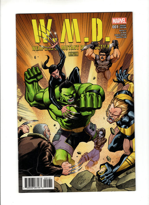 Weapons of Mutant Destruction: Alpha #1 (Cvr C) (2017) Variant Ron Lim Cover C Variant Ron Lim Cover Buy & Sell Comics Online Comic Shop Toronto Canada