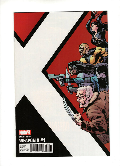 Weapon X, Vol. 3 #1 (Cvr F) (2017) Leonard Kirk Corner Box 1:10 Retailer Incentive Variant Cover F Leonard Kirk Corner Box 1:10 Retailer Incentive Variant Cover Buy & Sell Comics Online Comic Shop Toronto Canada