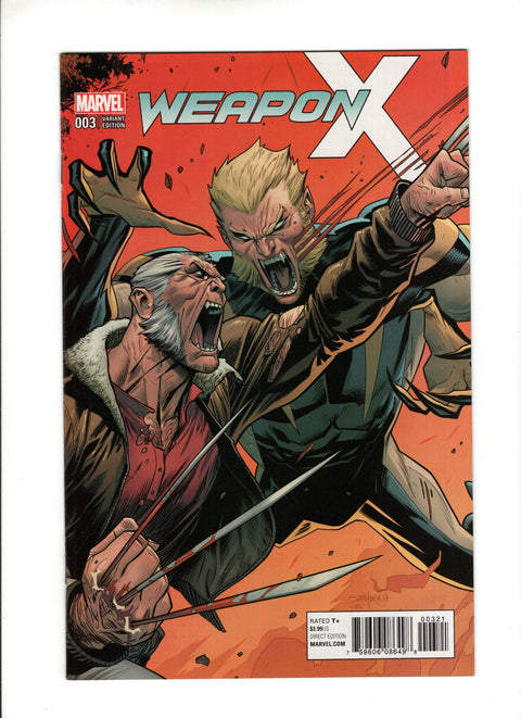Weapon X, Vol. 3 #3 (Cvr B) (2017) Incentive Dan Mora Variant Cover B Incentive Dan Mora Variant Cover Buy & Sell Comics Online Comic Shop Toronto Canada