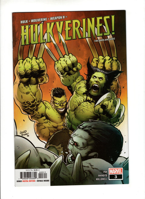 Hulkverines #3 (Cvr A) (2019) Greg Land and Jay Leisten regular A Greg Land and Jay Leisten regular Buy & Sell Comics Online Comic Shop Toronto Canada