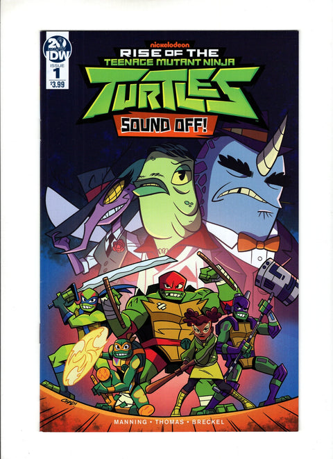 Teenage Mutant Ninja Turtles: Rise Of Tmnt Sound Off #1 (Cvr A) (2019) A Buy & Sell Comics Online Comic Shop Toronto Canada