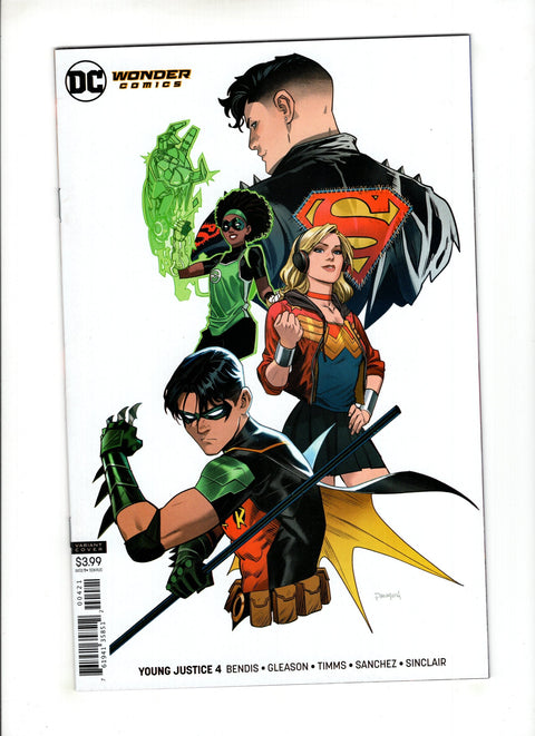 Young Justice, Vol. 3 #4 (Cvr B) (2019) Variant Dan Mora Cover B Variant Dan Mora Cover Buy & Sell Comics Online Comic Shop Toronto Canada