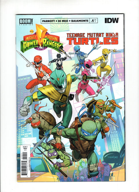 Mighty Morphin Power Rangers / Teenage Mutant Ninja Turtles, Vol. 1 #1 (Cvr A) (2019) Dan Mora Regular A Dan Mora Regular Buy & Sell Comics Online Comic Shop Toronto Canada