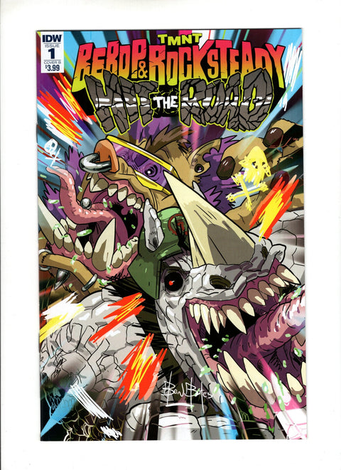 Teenage Mutant Ninja Turtles: Bebop & Rocksteady Hit The Road #1 (Cvr B) (2018) Variant Ben Bates Cover B Variant Ben Bates Cover Buy & Sell Comics Online Comic Shop Toronto Canada