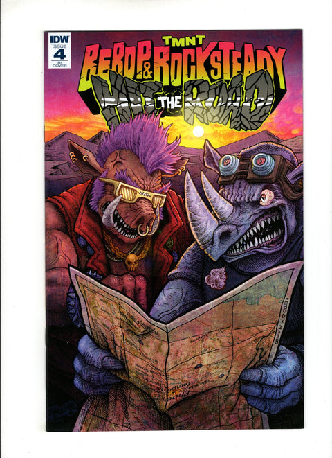 Teenage Mutant Ninja Turtles: Bebop & Rocksteady Hit The Road #4 (Cvr C) (2018) Incentive Buster Moody Variant Cover C Incentive Buster Moody Variant Cover Buy & Sell Comics Online Comic Shop Toronto Canada