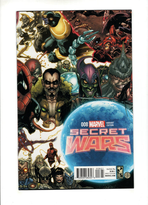 Secret Wars (2015) #8 (Cvr B) (2015) Simone Bianchi Connecting Incentive Variant Cover B Simone Bianchi Connecting Incentive Variant Cover Buy & Sell Comics Online Comic Shop Toronto Canada