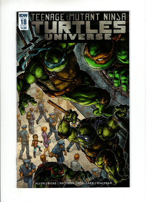 Teenage Mutant Ninja Turtles: Universe #18 (Cvr A) (2018) Regular Freddie E Williams II Cover A Regular Freddie E Williams II Cover Buy & Sell Comics Online Comic Shop Toronto Canada