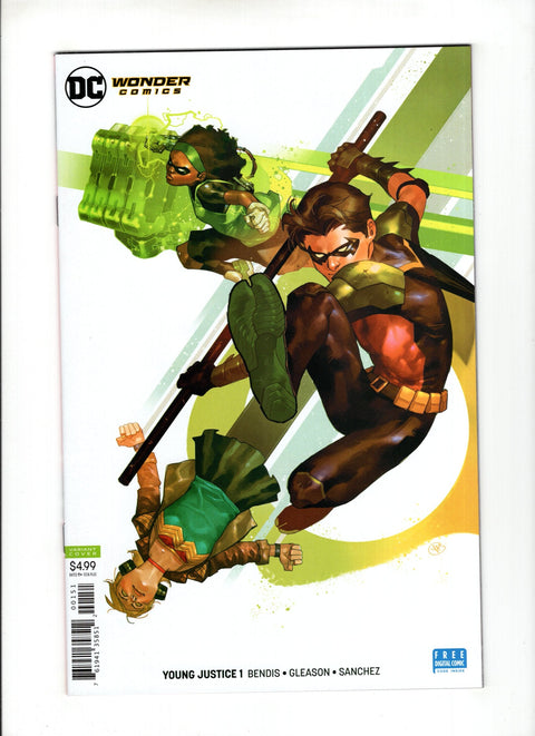 Young Justice, Vol. 3 #1 (Cvr E) (2019) Variant Yasmine Putri Robin Cover E Variant Yasmine Putri Robin Cover Buy & Sell Comics Online Comic Shop Toronto Canada