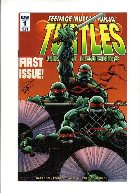 Teenage Mutant Ninja Turtles: Urban Legends #1 (Cvr B) (2018) Variant Erik Larsen Cover B Variant Erik Larsen Cover Buy & Sell Comics Online Comic Shop Toronto Canada