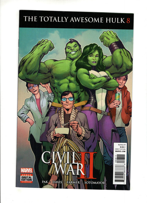 Totally Awesome Hulk #8 (2016) Buy & Sell Comics Online Comic Shop Toronto Canada