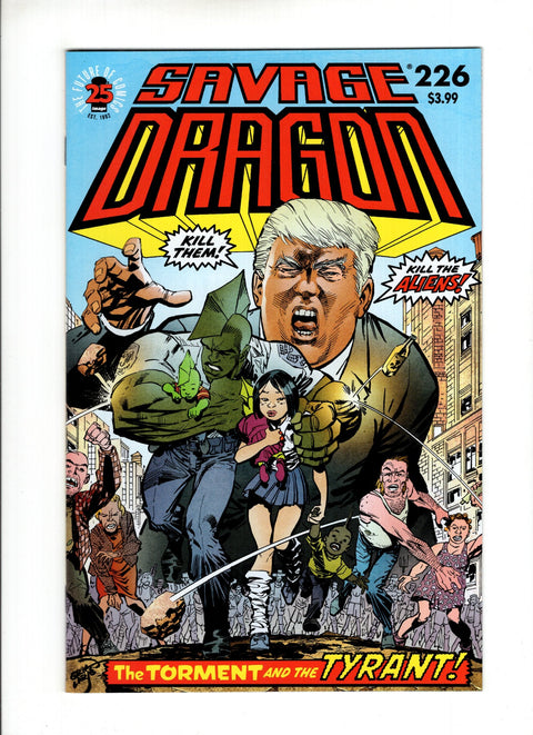 Savage Dragon, Vol. 2 #226 (2017) Donald Trump Cover Donald Trump Cover Buy & Sell Comics Online Comic Shop Toronto Canada