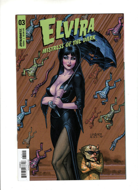 Elvira: Mistress Of The Dark (Dynamite Entertainment) #3 (Cvr A) (2018) Joseph Michael Linsner Cover A Joseph Michael Linsner Cover Buy & Sell Comics Online Comic Shop Toronto Canada