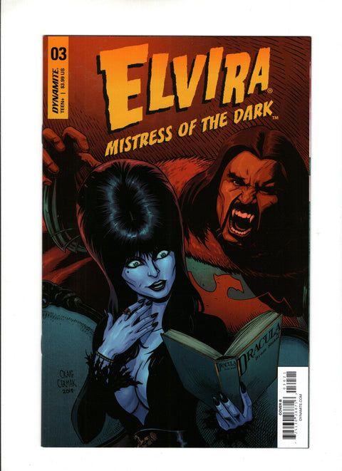 Elvira: Mistress Of The Dark (Dynamite Entertainment) #3 (Cvr B) (2018) Variant Craig Cermak Cover B Variant Craig Cermak Cover Buy & Sell Comics Online Comic Shop Toronto Canada