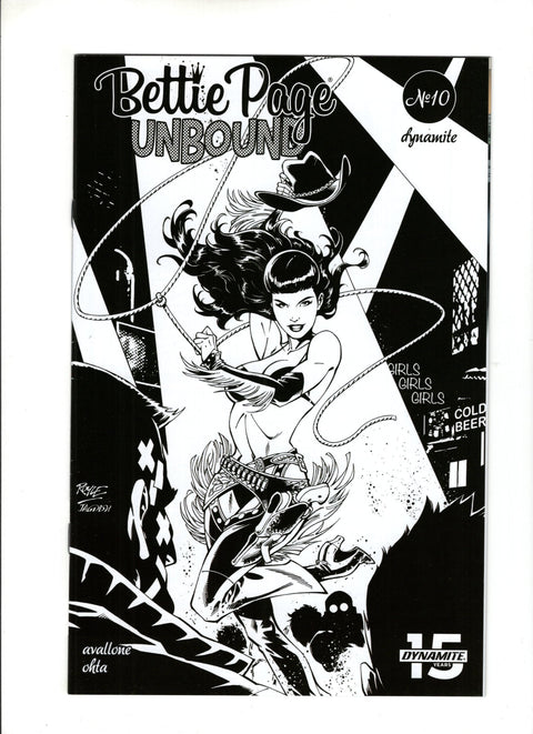 Bettie Page: Unbound #10 (Cvr I) (2020) Incentive John Royle B&W Variant I Incentive John Royle B&W Variant Buy & Sell Comics Online Comic Shop Toronto Canada