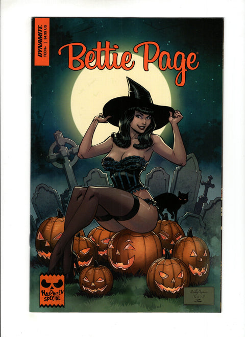 Bettie Page: Halloween Special 2019 # (Cvr B) (2019) Variant Reilly Brown Cover B Variant Reilly Brown Cover Buy & Sell Comics Online Comic Shop Toronto Canada