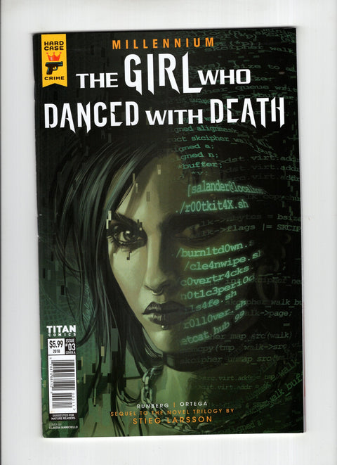 Millenium: The Girl Who Danced With Death #3 (Cvr A) (2018) Regular Claudia Ianniciello Cover A Regular Claudia Ianniciello Cover Buy & Sell Comics Online Comic Shop Toronto Canada