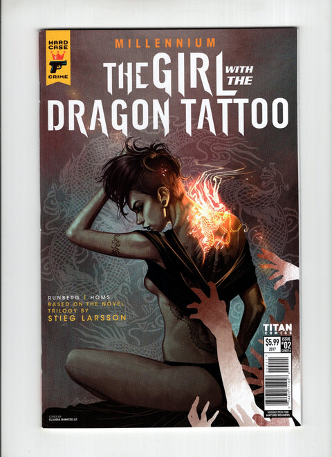 Millennium: The Girl With The Dragon Tattoo #2 (Cvr A) (2017) Claudia Ianniciello Cover A Claudia Ianniciello Cover Buy & Sell Comics Online Comic Shop Toronto Canada