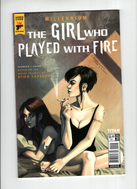 Millennium: The Girl Who Played With Fire #2 (Cvr A) (2017) Claudia Ianniciello Cover A Claudia Ianniciello Cover Buy & Sell Comics Online Comic Shop Toronto Canada
