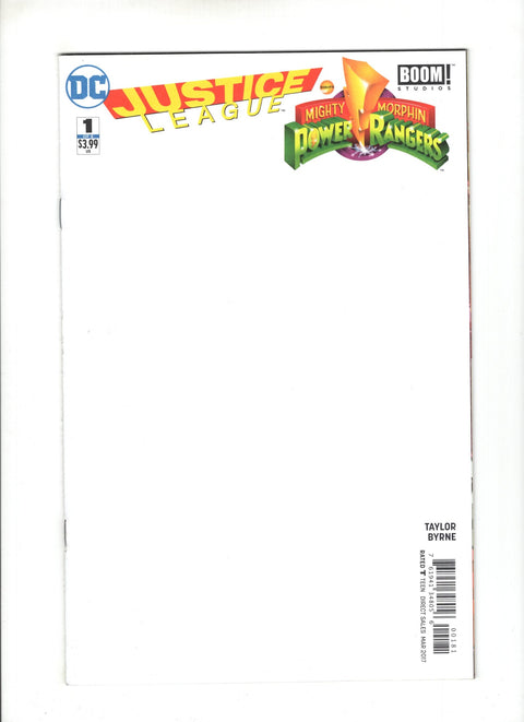 Justice League / Mighty Morphin Power Rangers #1 (Cvr H) (2017) Blank Variant H Blank Variant Buy & Sell Comics Online Comic Shop Toronto Canada