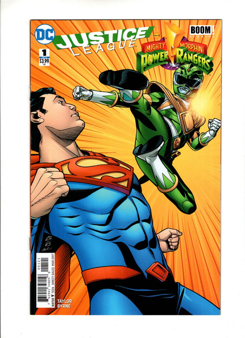 Justice League / Mighty Morphin Power Rangers #1 (Cvr B) (2017) Chris Sprouse Superman Variant B Chris Sprouse Superman Variant Buy & Sell Comics Online Comic Shop Toronto Canada