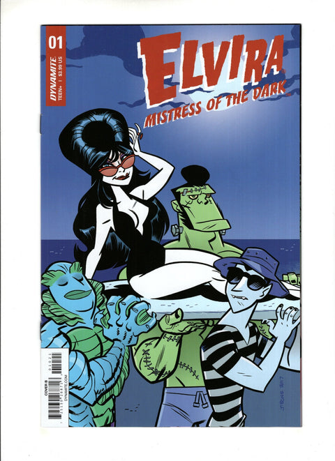 Elvira: Mistress Of The Dark (Dynamite Entertainment) #1 (Cvr B) (2018) J. Bone Cover B J. Bone Cover Buy & Sell Comics Online Comic Shop Toronto Canada