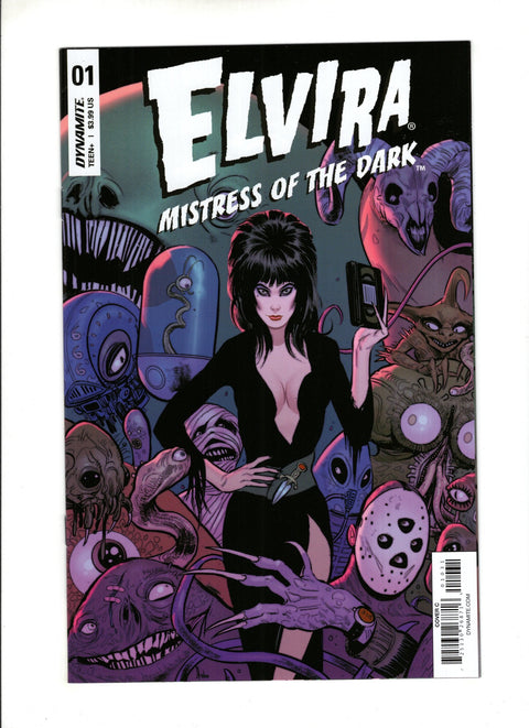 Elvira: Mistress Of The Dark (Dynamite Entertainment) #1 (Cvr C) (2018) Kyle Strahm & Greg Smallwood Cover C Kyle Strahm & Greg Smallwood Cover Buy & Sell Comics Online Comic Shop Toronto Canada