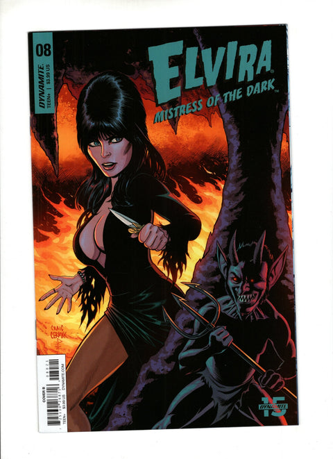 Elvira: Mistress Of The Dark (Dynamite Entertainment) #8 (Cvr B) (2019) Craig Cermak & Brittany Pezzillo Cover B Craig Cermak & Brittany Pezzillo Cover Buy & Sell Comics Online Comic Shop Toronto Canada