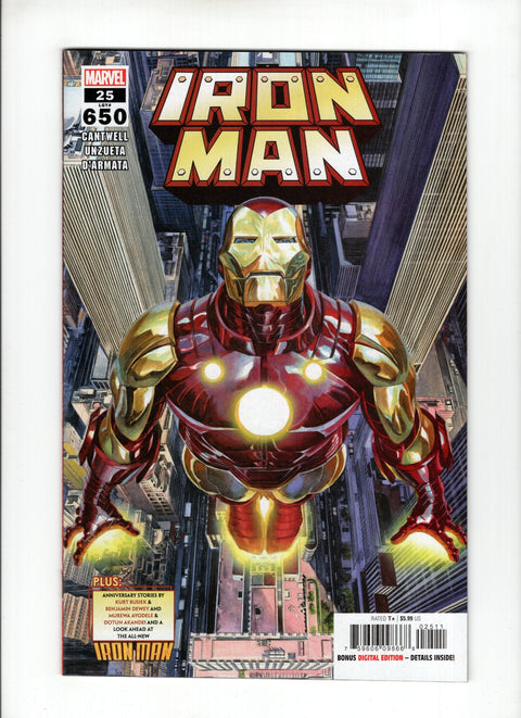 Iron Man, Vol. 6 #25 (Cvr A) (2022) Regular Alex Ross Cover A Regular Alex Ross Cover Buy & Sell Comics Online Comic Shop Toronto Canada